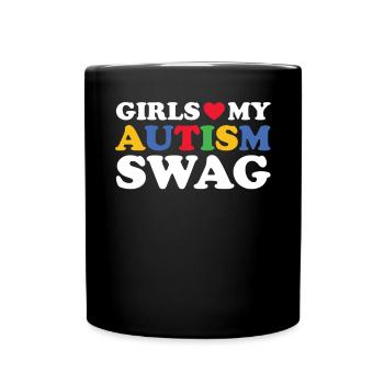 Journée de sensibilisation à l’autisme : Cadeau pour autistes - Mug uni - noir - Devant