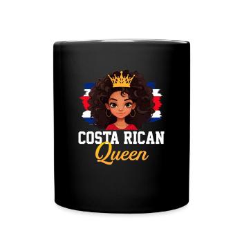 costa rican Princess, costa rica - Tasse einfarbig - Schwarz - Vorne