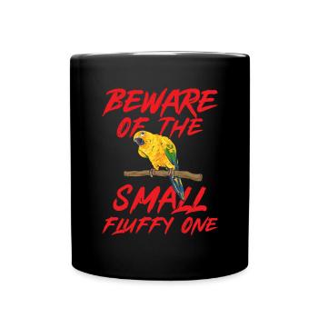 Parakeet, Parrot, Parakeet, Bird - Full Colour Mug - black - Front