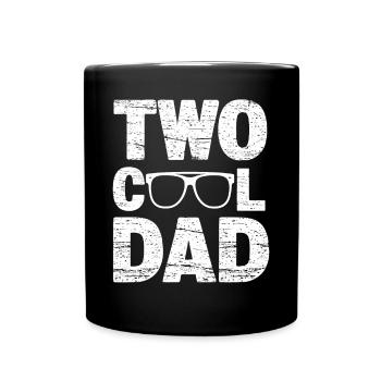 Deux Cool Dad Expression Stylée - Mug uni - noir - Devant