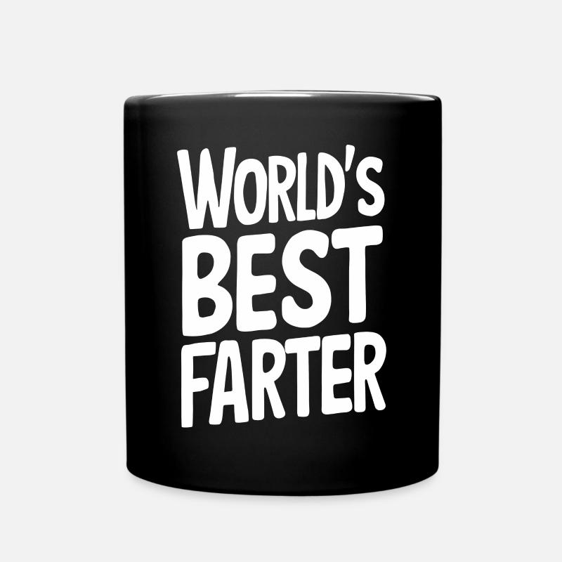 World's Best Father Funny Saying - Full Colour Mug - black