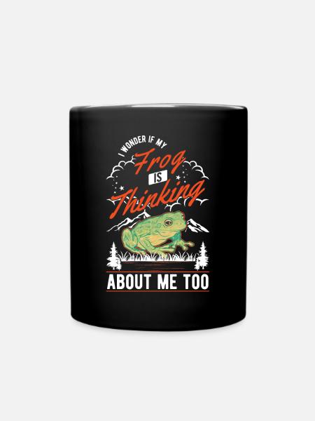 Grenouille cadeau Grenouille arboricole - Mug uni - noir