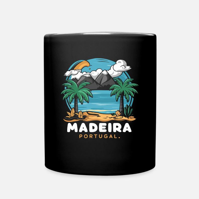 Portugal Madère - Mug uni - noir