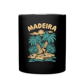 Portugal Madère - Mug uni - noir - Devant