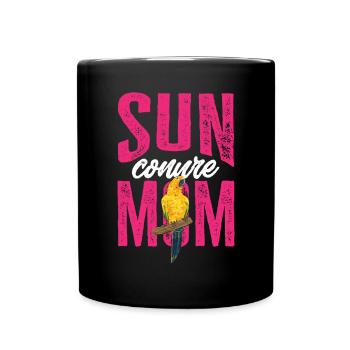 Parakeet, Parrot, Parakeet, Bird - Full Colour Mug - black - Front