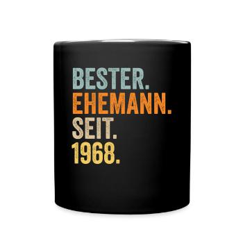Meilleur mari de la Saint-Valentin depuis 1968 - Mug uni - noir - Devant