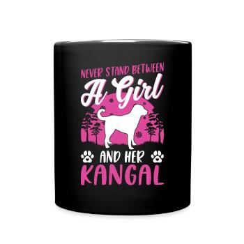 Kangal Girl Chien de berger d’Anatolie - Mug uni - noir - Devant