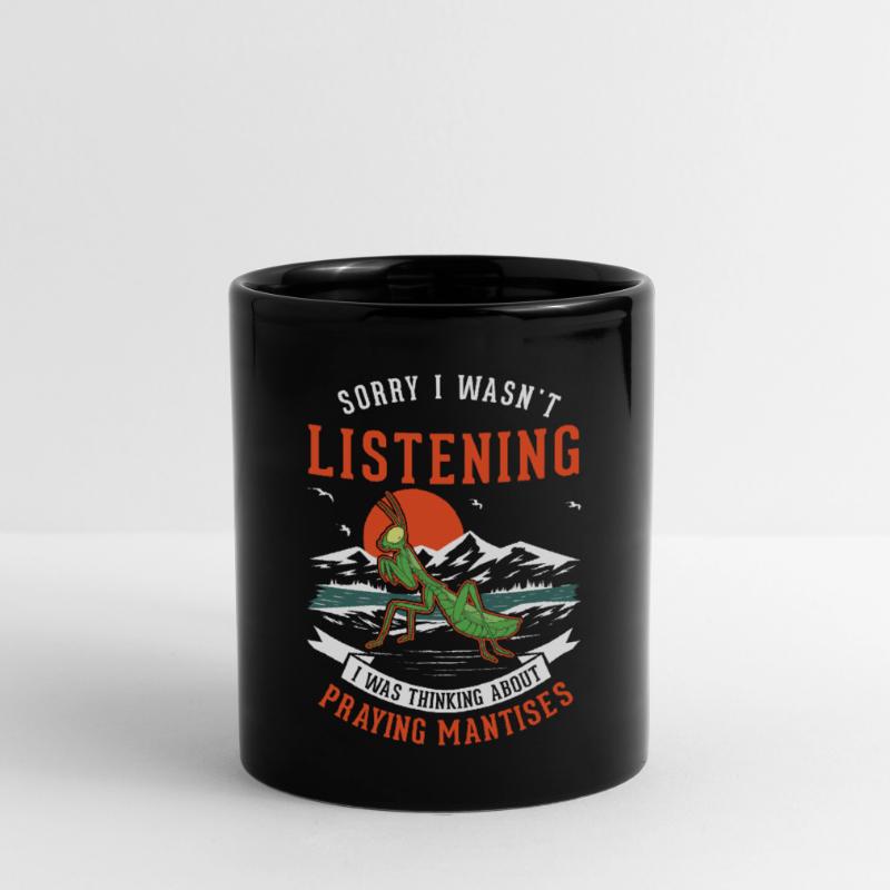 Praying mantis gift mantis mantis mantis Full Colour Mug