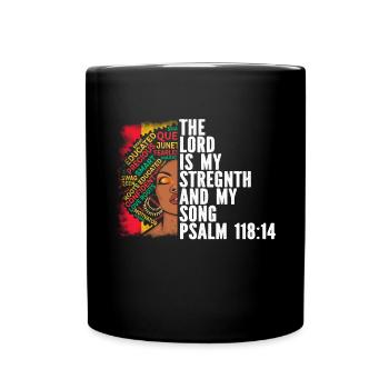 African American Christ Jesus Black Women - Full Colour Mug - black - Front