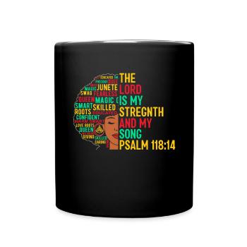 African American Christ Jesus Black Women - Full Colour Mug - black - Front