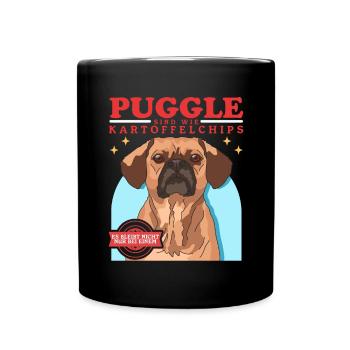 Les puggles sont comme un cadeau pour les propriétaires de chiens - Mug uni - noir - Devant