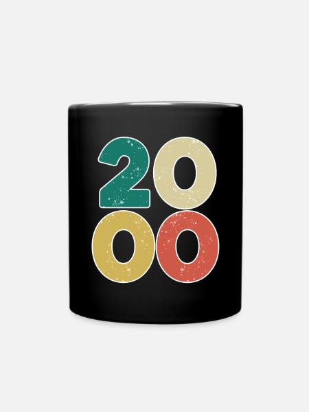 2000 - Année 2000 - Année 2000 - Mug uni - noir