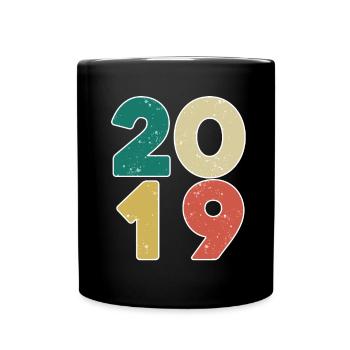 2019 - Year 2019 - Year 2019 - Full Colour Mug - black - Front