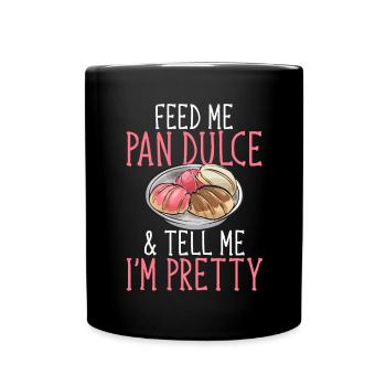 Concha Hispanique Mexicain Pan Dulce - Mug uni - noir - Devant