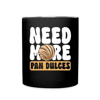 Concha Hispanique Mexicain Pan Dulce - Mug uni - noir - Devant