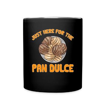 Concha Hispanic Mexican Pan Dulce - Full Colour Mug - black - Front