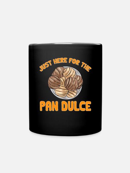Concha Hispanic Mexikanisch Pan Dulce - Tasse einfarbig - Schwarz