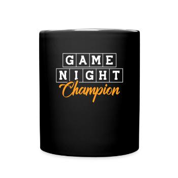 Board Game Board Games Dinner Games Gift - Full Colour Mug - black - Front