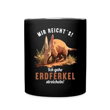 Aardvarks Aardvarks - Full Colour Mug - black - Front