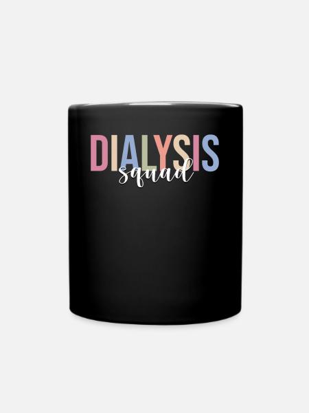 Dialyse-Techniker Dialyse-Techniker - Tasse einfarbig - Schwarz