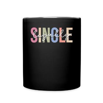 Scheidung Neu Geschiedene Geschiedene - Tasse einfarbig - Schwarz - Vorne