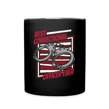 Meilleur agent correctionnel de tous les temps - Mug uni - noir - Devant
