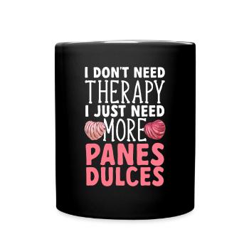 Concha Hispanique Mexicain Pan Dulce - Mug uni - noir - Devant