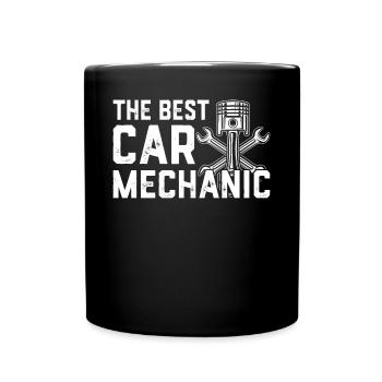 Automobile Mechanic - The Best Car Mechanic - Full Colour Mug - black - Front