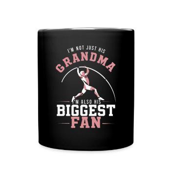 Stabhochspringer-Geschenk - Tasse einfarbig - Schwarz - Vorne