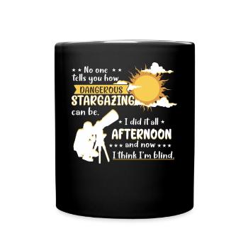 Personne ne vous dit à quel point l’observation des étoiles peut être. Je l’ai fait un - Mug uni - noir - Devant