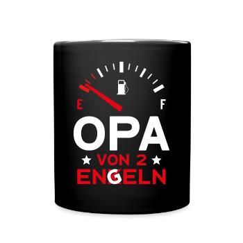 VATERTAG OPA VON 2 ENKELN OPA - Tasse einfarbig - Schwarz - Vorne