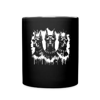 Doberman Pinscher Doberman Lover Dog Owner - Full Colour Mug - black - Front