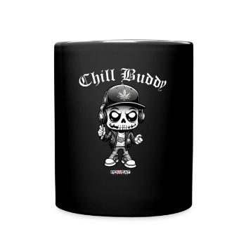 Chill Buddy - Tasse einfarbig - Schwarz - Vorne