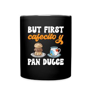 Concha Hispanique Mexicain Pan Dulce - Mug uni - noir - Devant