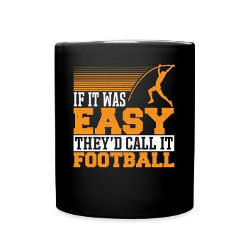 Stabhochspringer-Geschenk - Tasse einfarbig - Schwarz - Vorne