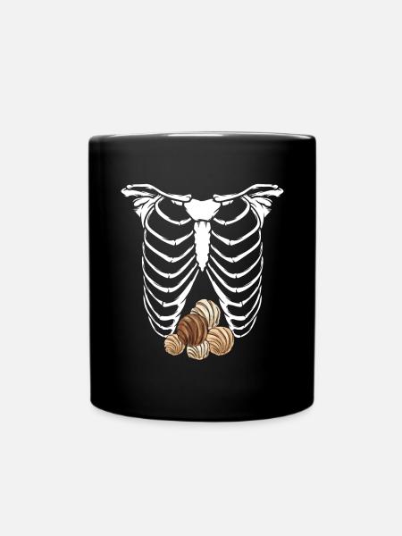 Concha Hispanic Mexikanisch Pan Dulce - Tasse einfarbig - Schwarz