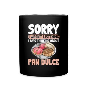 Concha Hispanique Mexicain Pan Dulce - Mug uni - noir - Devant
