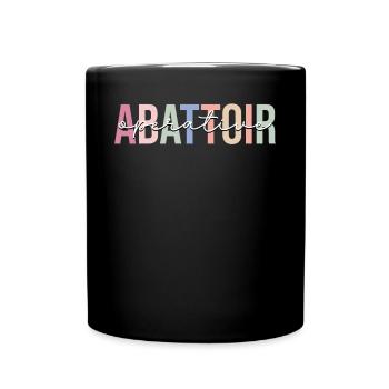 Travail de contremaître - Mug uni - noir - Devant