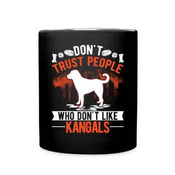 Kangal Gift Anatolian Shepherd Dog - Full Colour Mug - black - Front