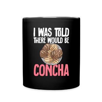 Concha Hispanique Mexicain Pan Dulce - Mug uni - noir - Devant