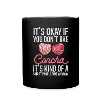 Concha Hispanique Mexicain Pan Dulce - Mug uni - noir - Devant