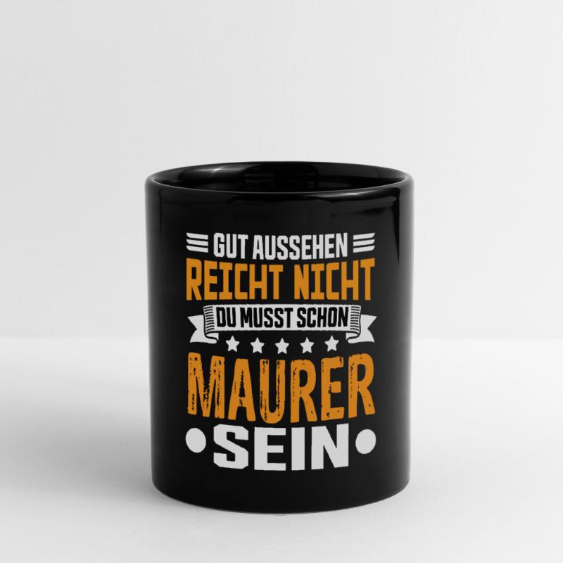 Bricklayer Building Construction Structural Engineer Bricklayer Funny Full Colour Mug