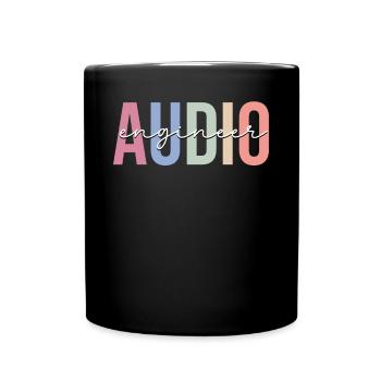 Ingénieur du son Ingénieur du son - Mug uni - noir - Devant