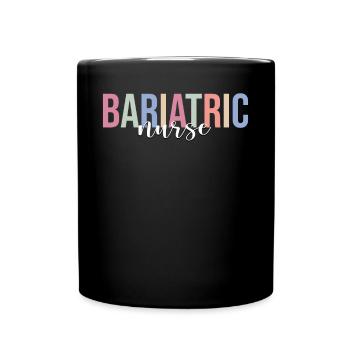 Nurse RN - Full Colour Mug - black - Front