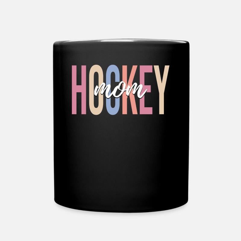 Eishockeyspieler - Tasse einfarbig - Schwarz