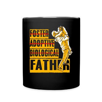 Father and Daughter - Full Colour Mug - black - Front
