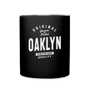Original Oaklyn Genuine and Trusted Name Oaklyn - Full Colour Mug - black - Front