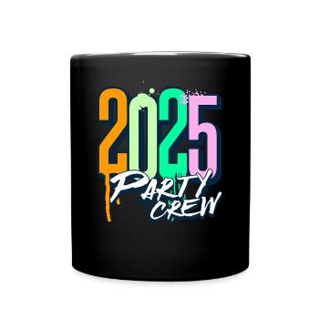 Équipe de fête 2025 - Mug uni - noir - Devant