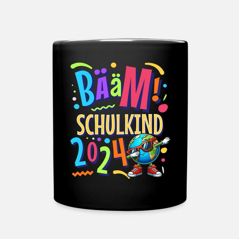 Bääm Schulkind 2024 - Tasse einfarbig - Schwarz
