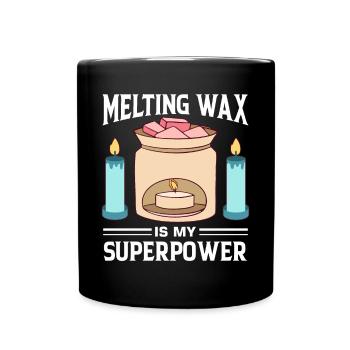 Drôle de fabricant de bougies Candle Maker Saying - Mug uni - noir - Devant